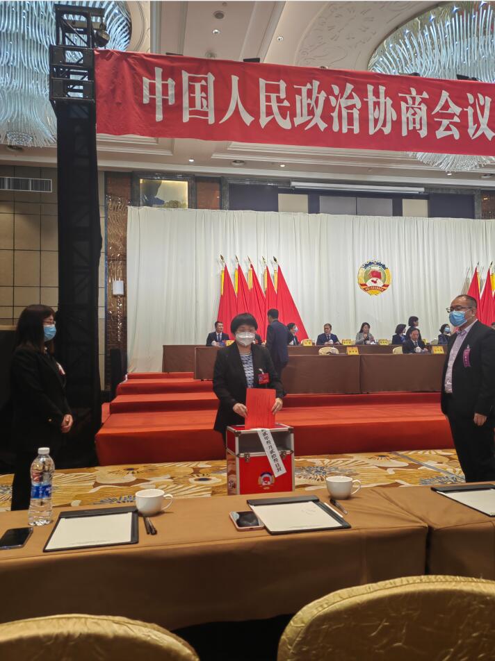 投票选举新一届政协领导 投票选举新一届政协领导